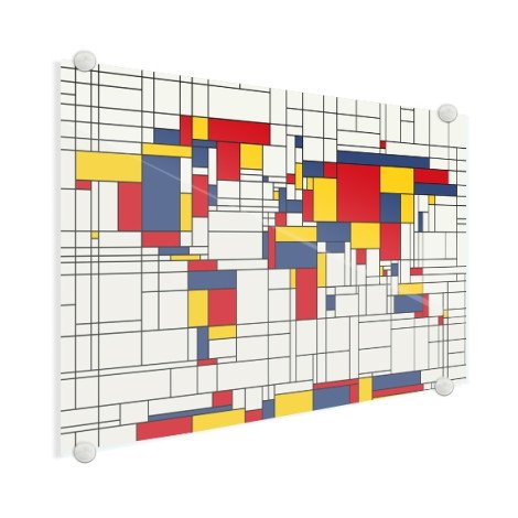 Mondrian - original Acrylglas