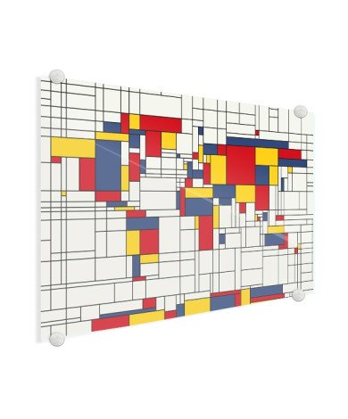 Mondrian - original Acrylglas